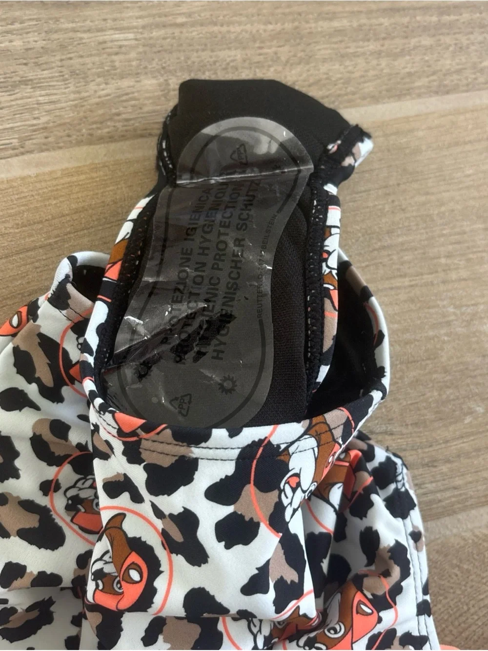 NWT Buc-ee’s Swimsuit  9-12m Infant Baby One-Piece Leopard Beaver Print